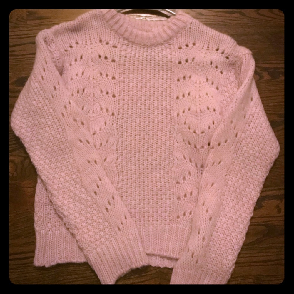 light pinky purple urban outfitters sweater